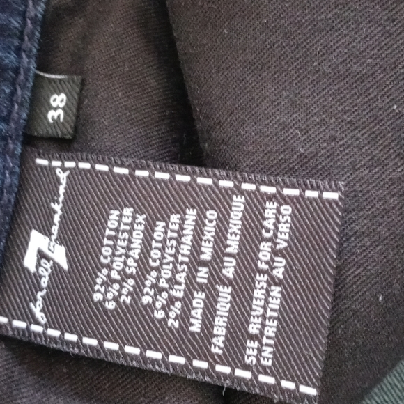 Seven mankind jeans size 38 men's boot cut - Picture 3 of 6